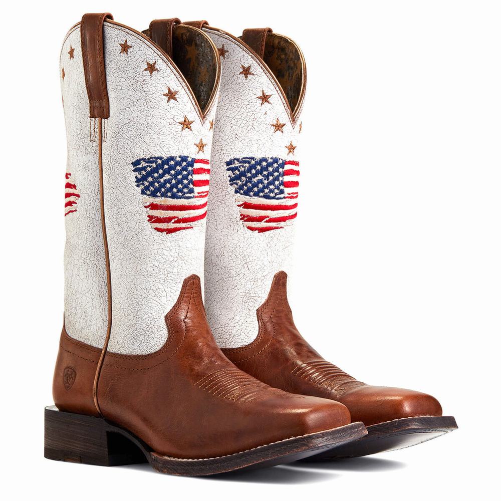 Stivali Western Ariat Circuit Patriot Donna Colorate | IT731JYPL