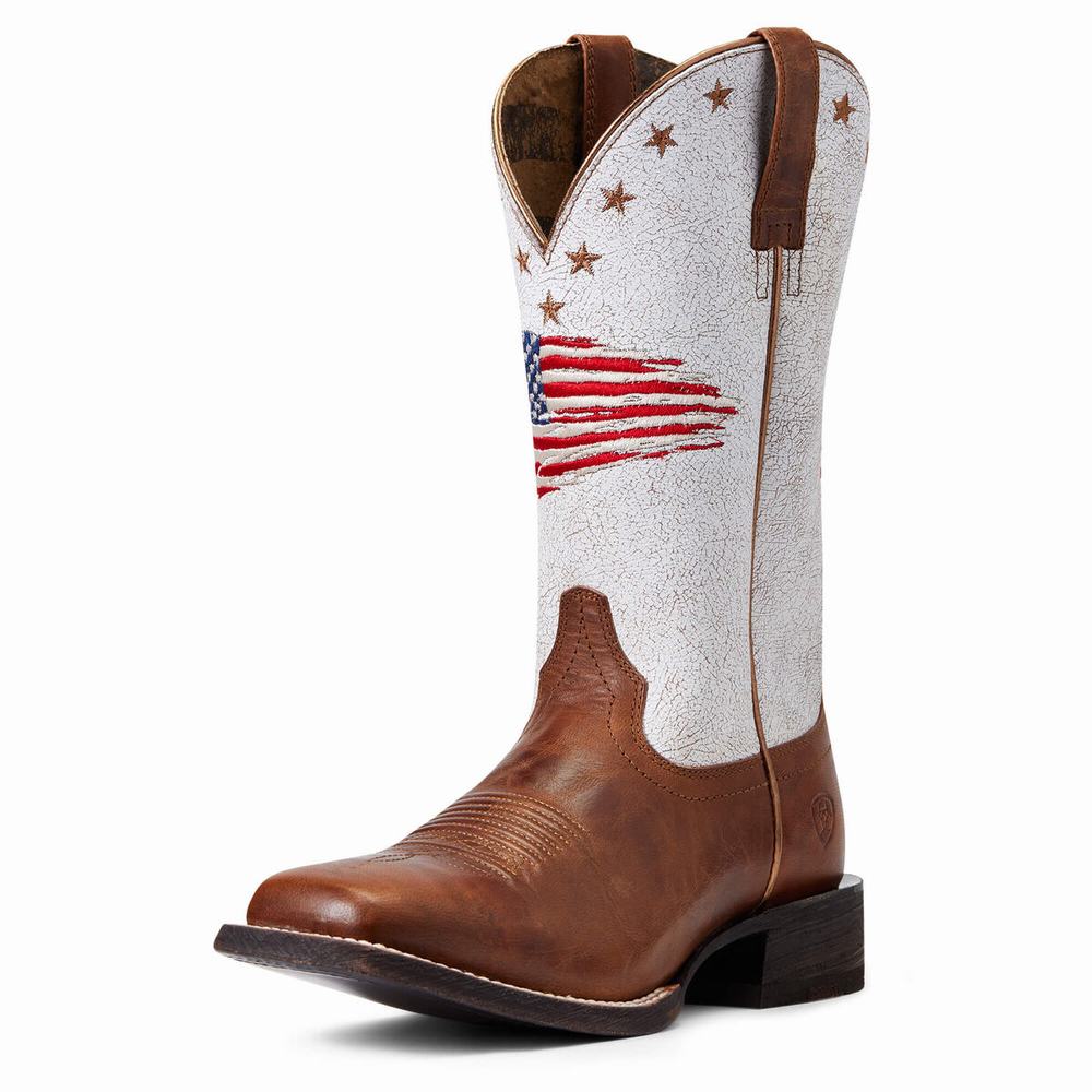 Stivali Western Ariat Circuit Patriot Donna Colorate | IT731JYPL