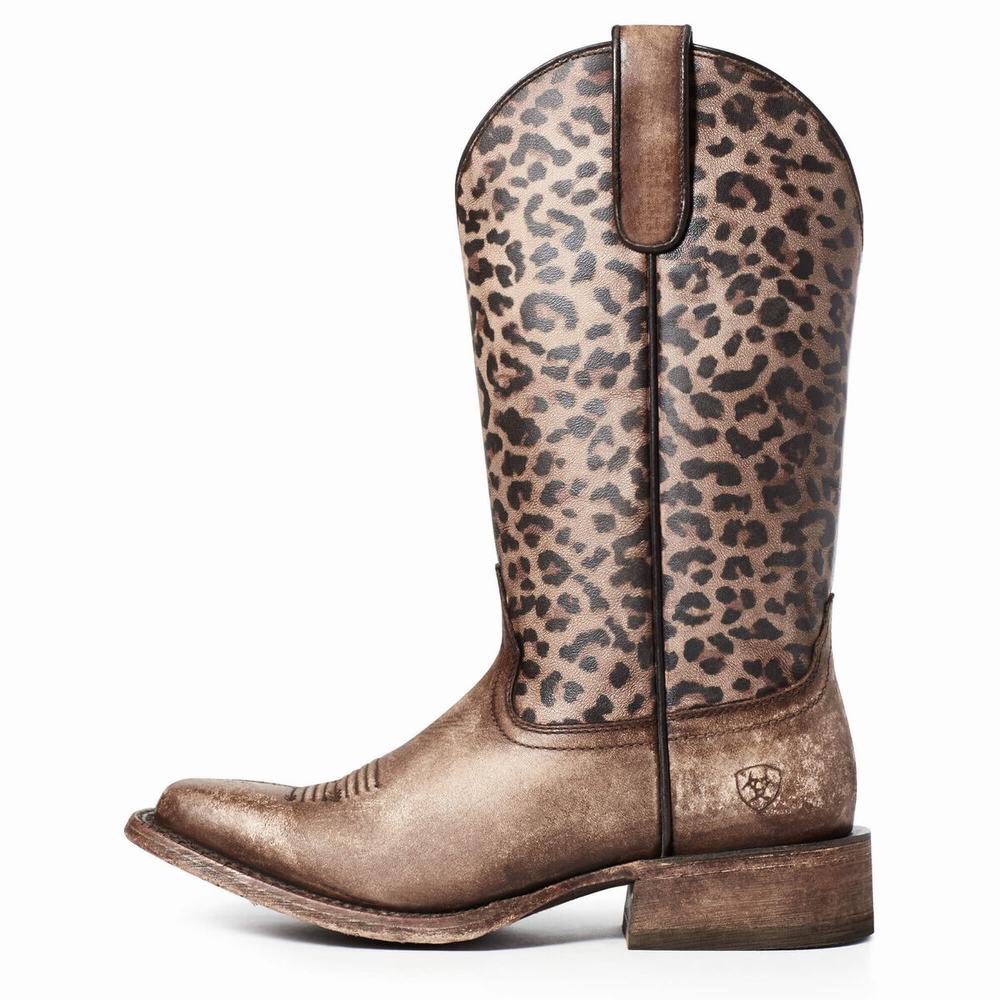 Stivali Western Ariat Circuit Savanna Donna Marroni | IT940RTEJ