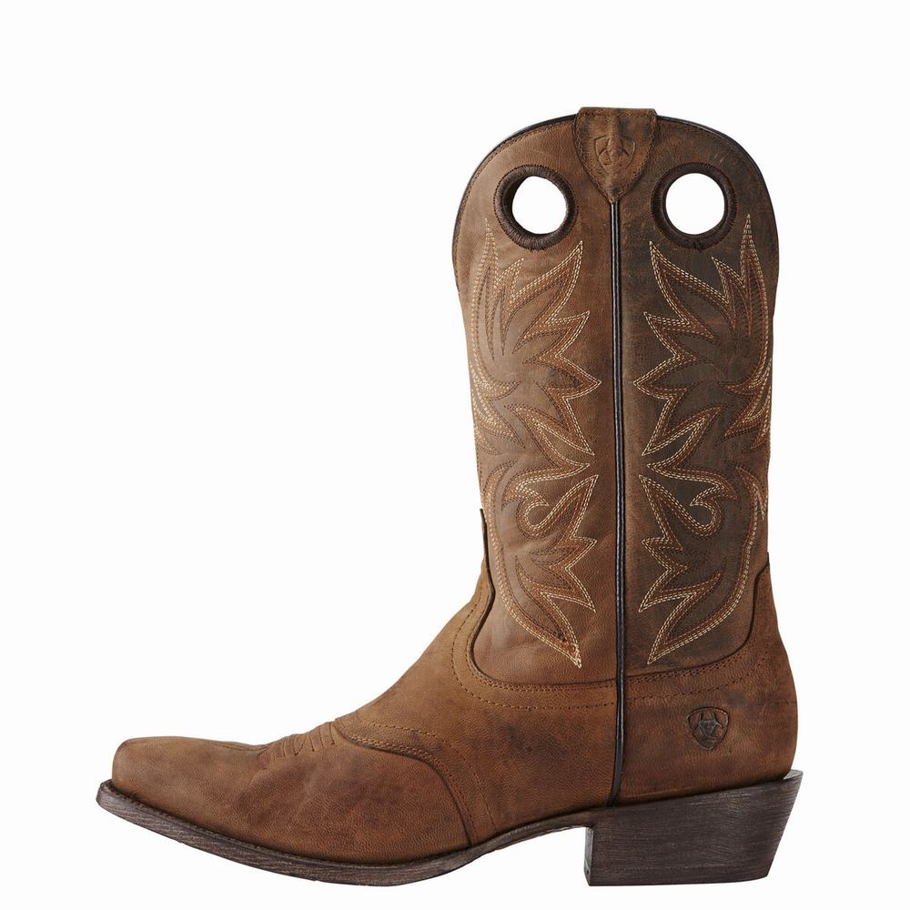 Stivali Western Ariat Circuit Striker Uomo Marroni | IT159SOAX