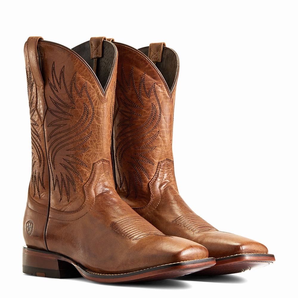 Stivali Western Ariat Circuit Wagner Uomo Marroni | IT237OAZI