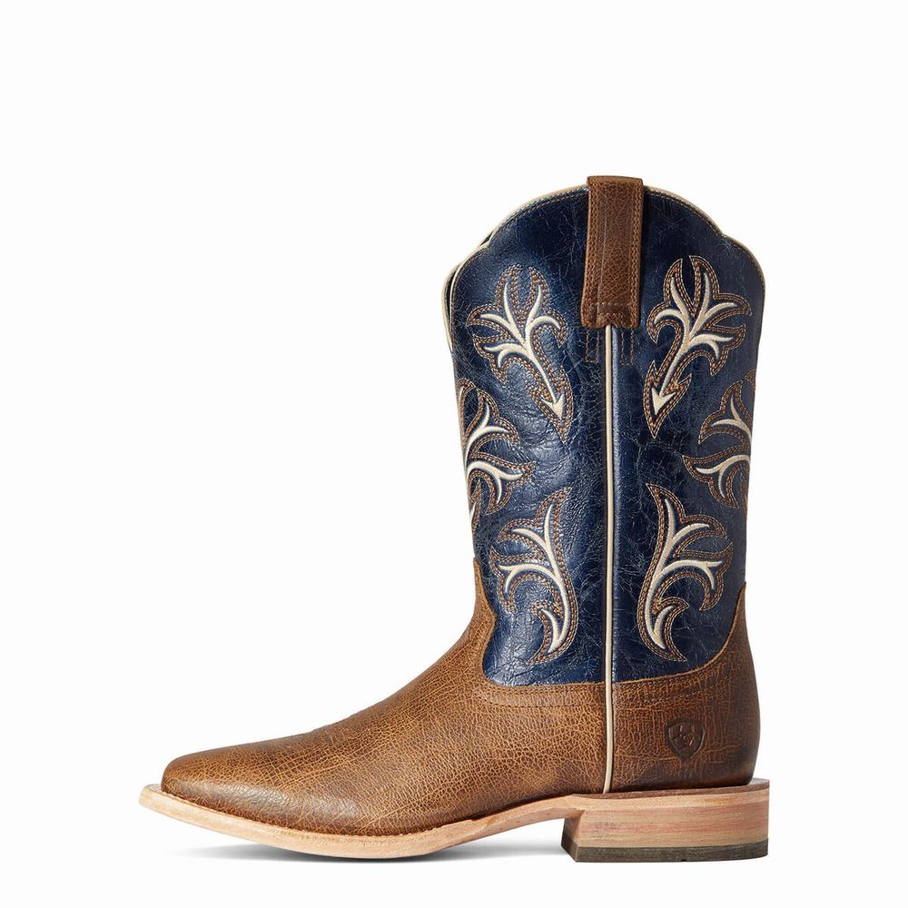 Stivali Western Ariat Cowboss Uomo Marroni | IT012SBGY