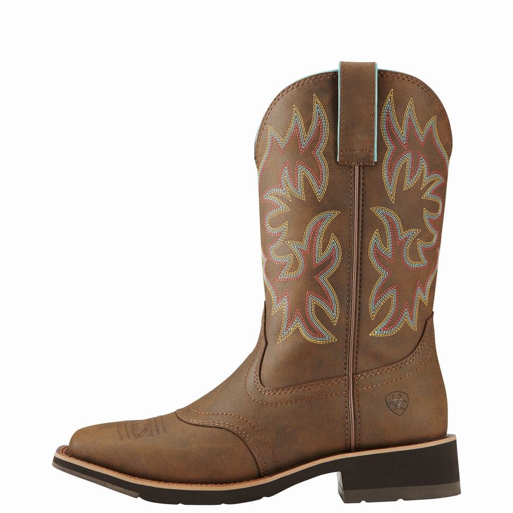 Stivali Western Ariat Delilah Donna Marroni | IT894ZDAS