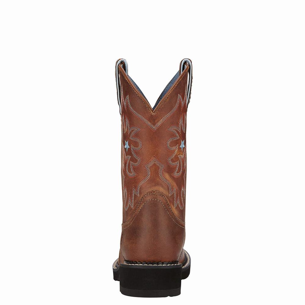 Stivali Western Ariat Donna Marroni | IT961EARN