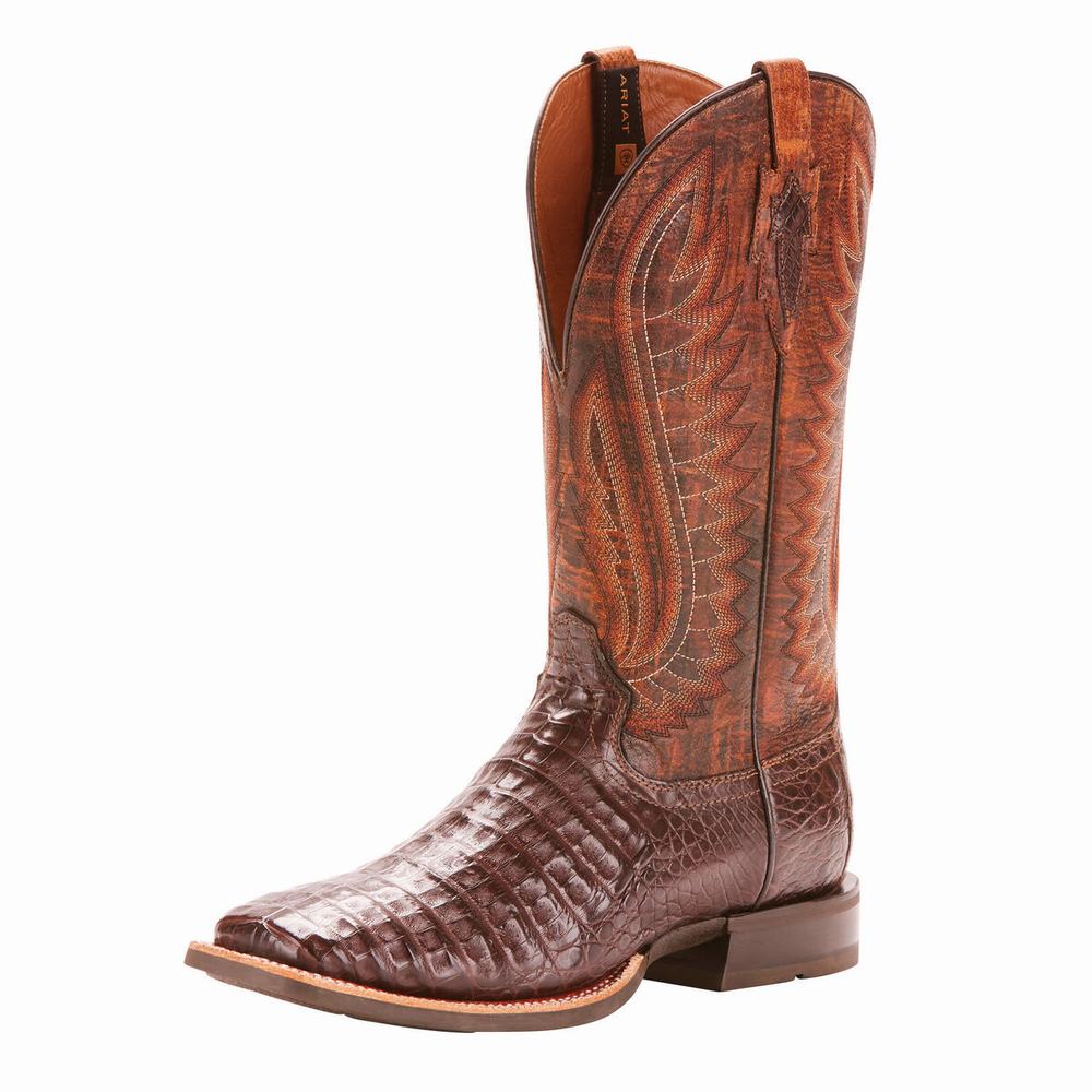 Stivali Western Ariat Double Uomo Rosse | IT571QMPC