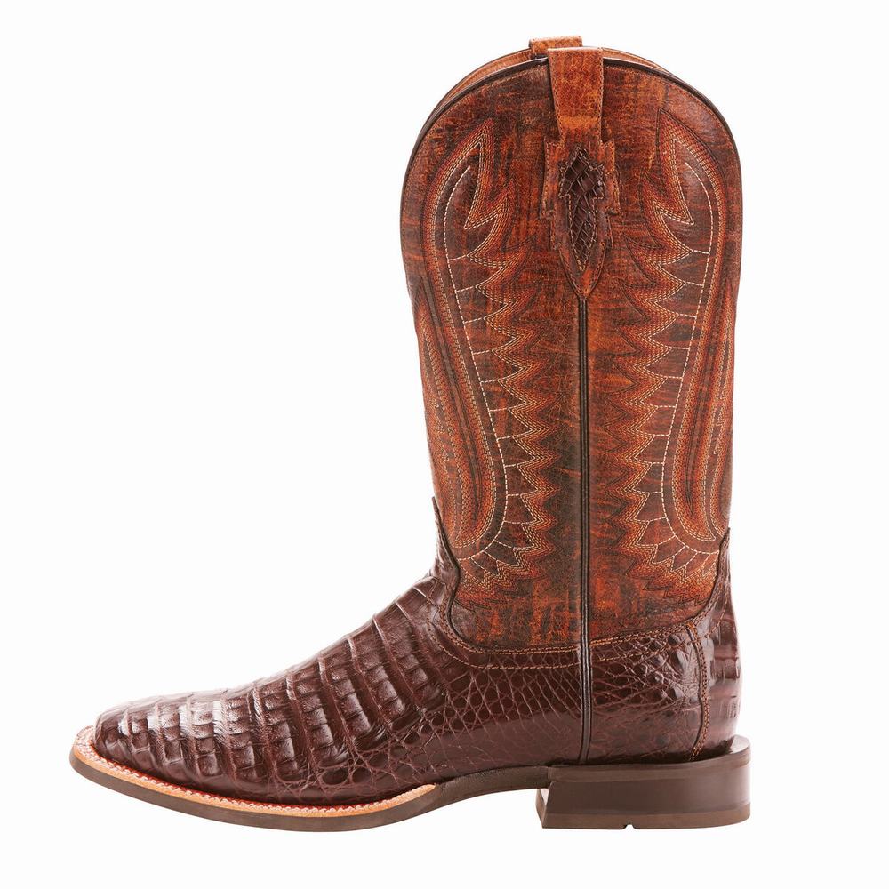 Stivali Western Ariat Double Uomo Rosse | IT571QMPC