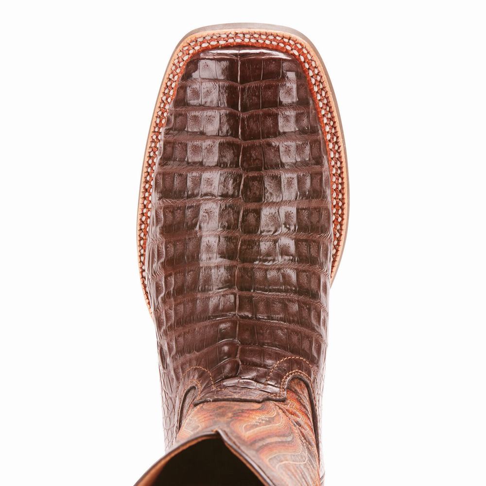 Stivali Western Ariat Double Uomo Rosse | IT571QMPC