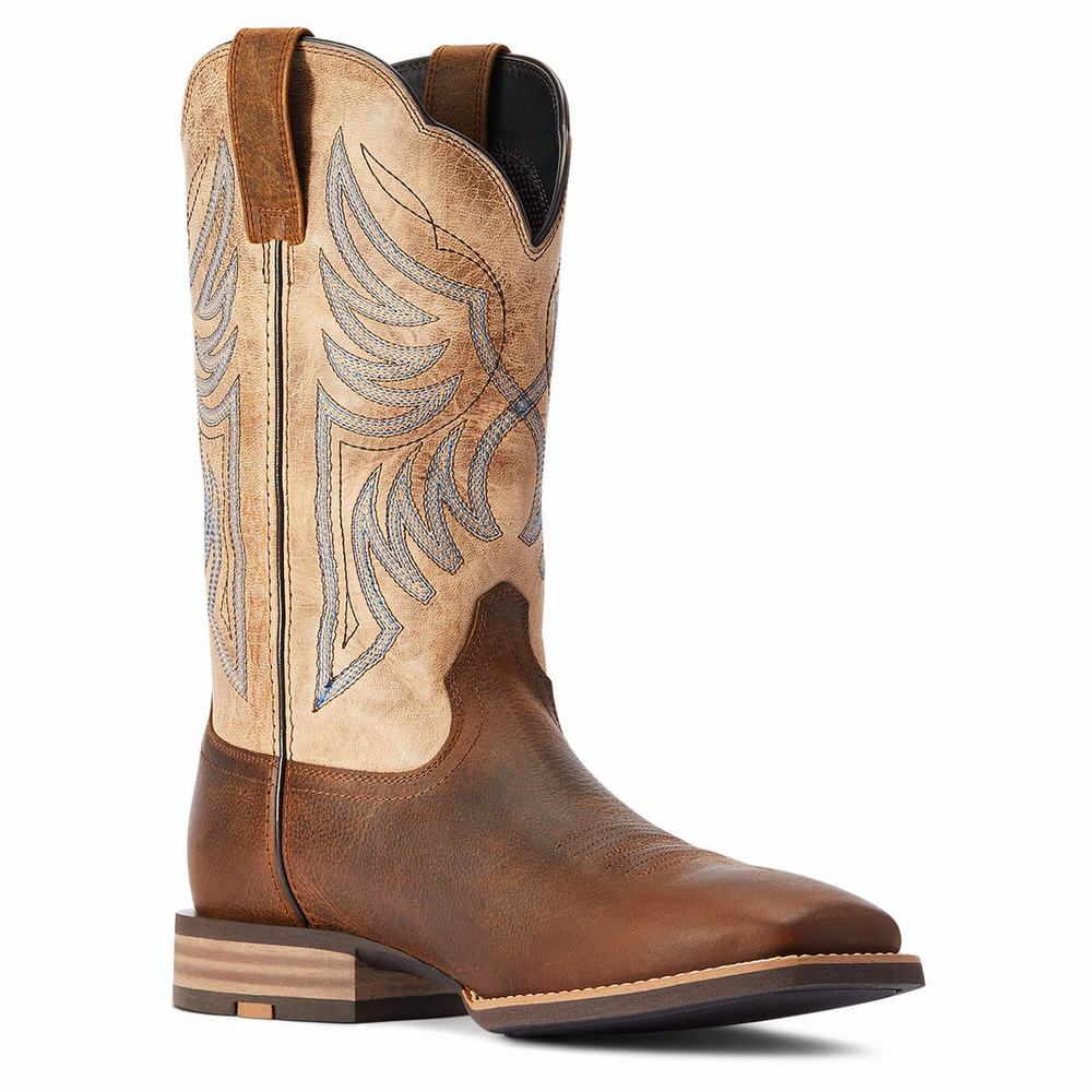 Stivali Western Ariat Everlite Blazin Uomo Marroni | IT356RYCA