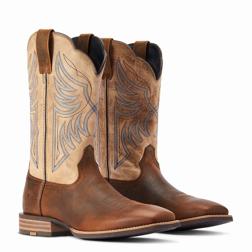 Stivali Western Ariat Everlite Blazin Uomo Marroni | IT356RYCA