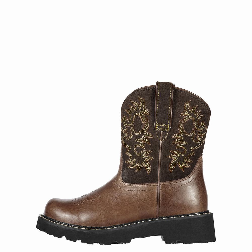 Stivali Western Ariat Fatbaby Donna Marroni | IT291QZHE