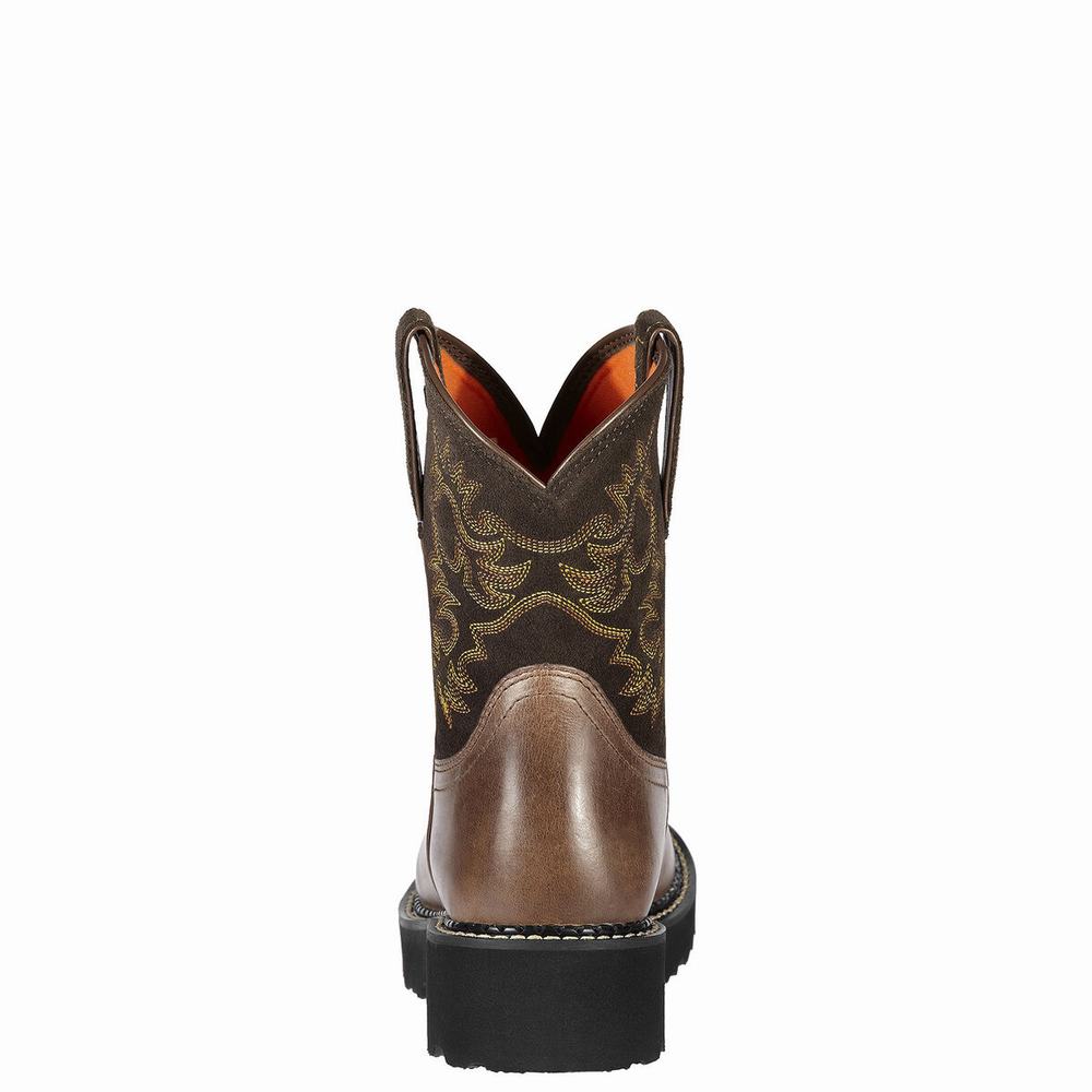 Stivali Western Ariat Fatbaby Donna Marroni | IT291QZHE