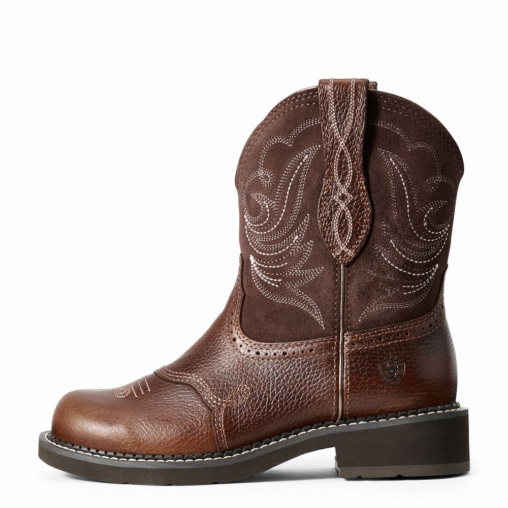 Stivali Western Ariat Fatbaby Heritage Dapper Donna Rame | IT072ZQCR