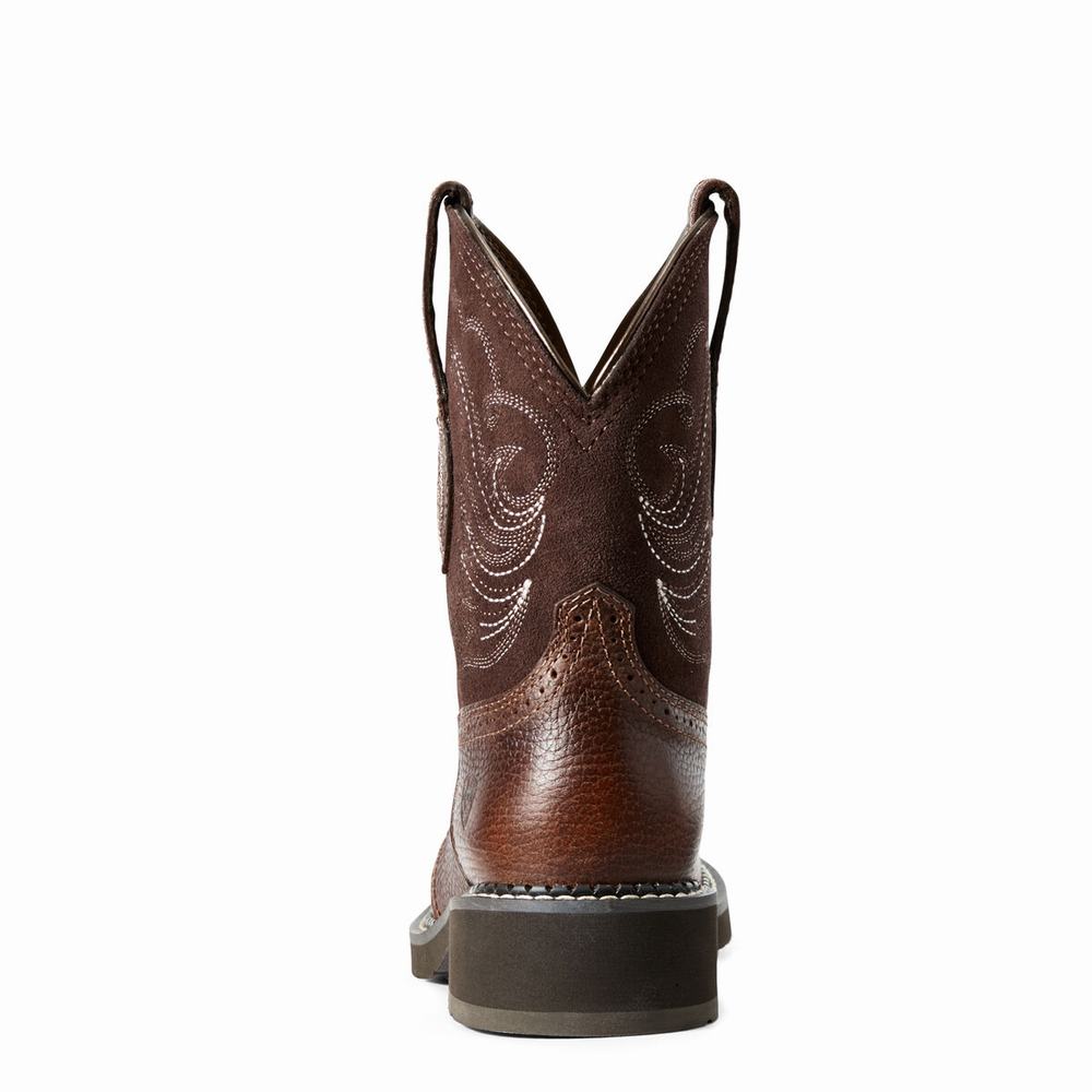 Stivali Western Ariat Fatbaby Heritage Dapper Donna Rame | IT072ZQCR