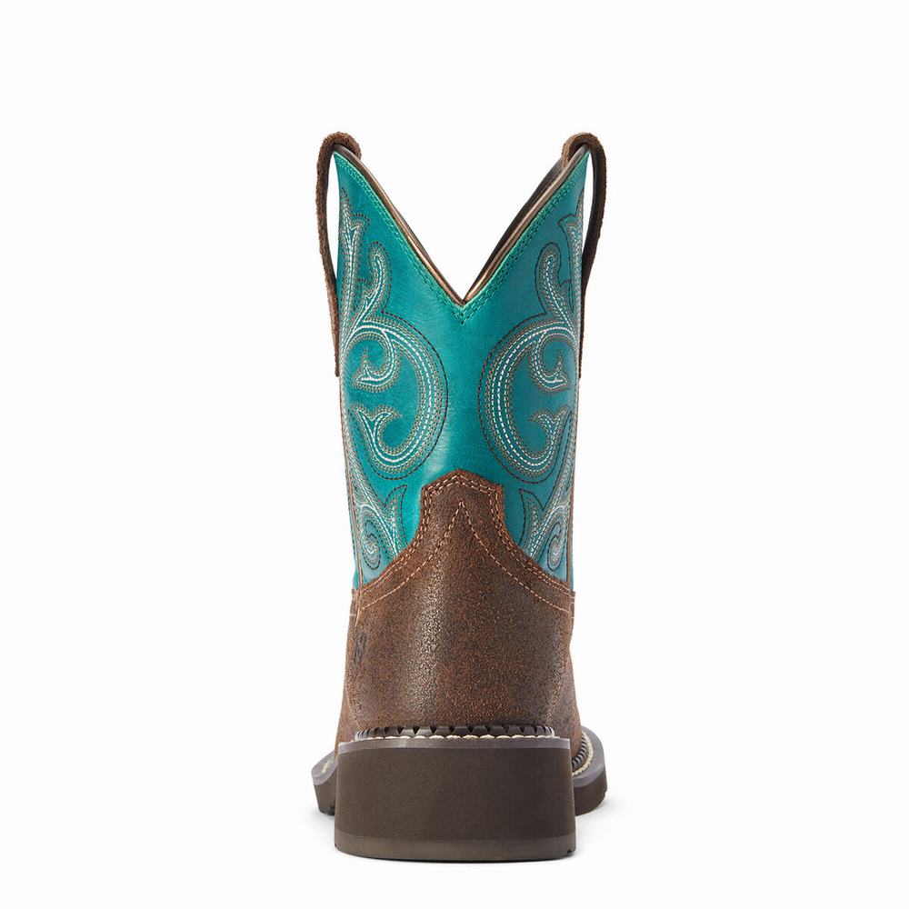 Stivali Western Ariat Fatbaby Heritage Donna Colorate | IT475FLSN