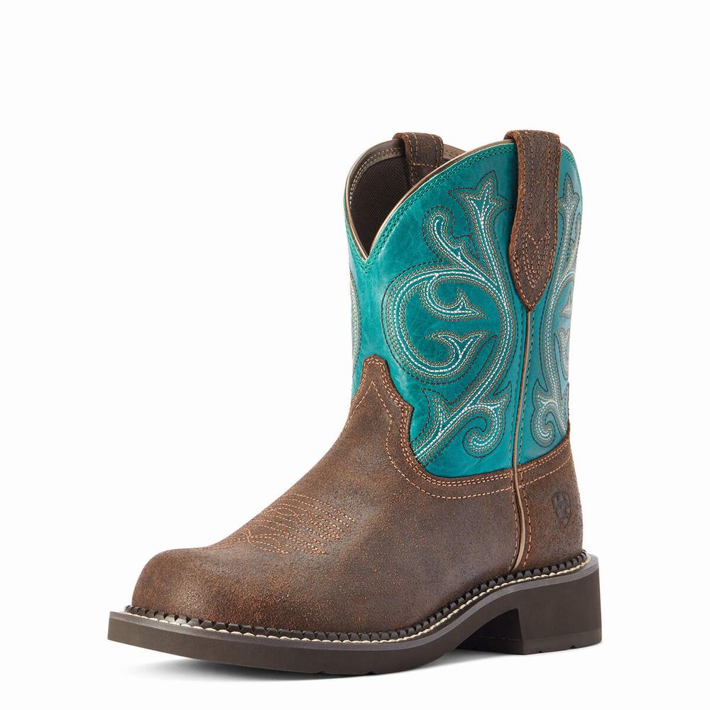 Stivali Western Ariat Fatbaby Heritage Donna Colorate | IT475FLSN