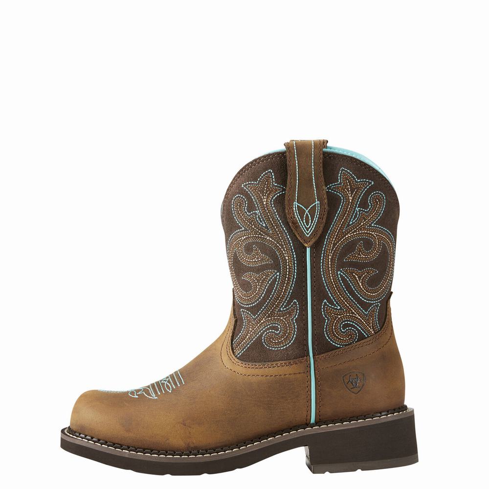 Stivali Western Ariat Fatbaby Heritage Donna Marroni | IT586MLKO