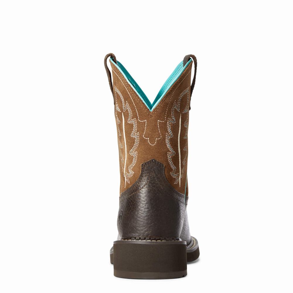 Stivali Western Ariat Fatbaby Heritage Feather II Donna Colorate | IT428EPIA