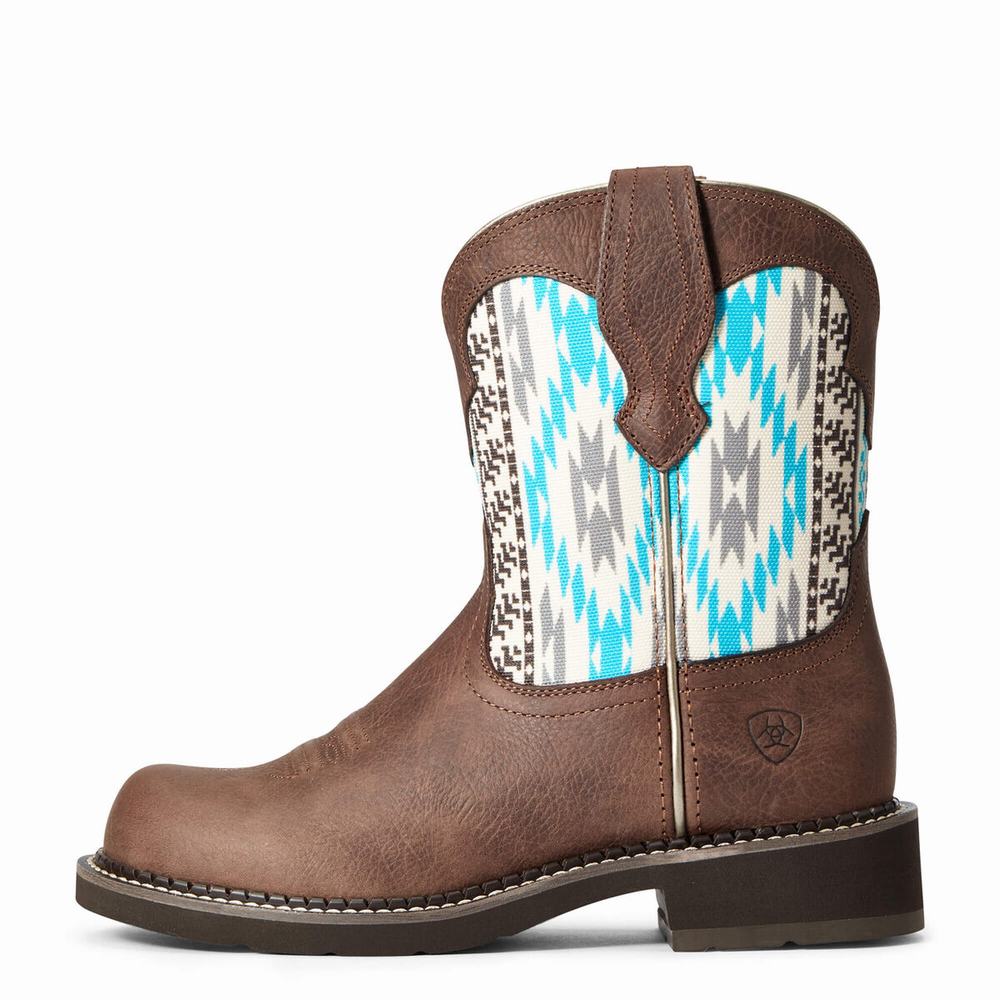 Stivali Western Ariat Fatbaby Heritage Twill Donna Colorate | IT971KSVT