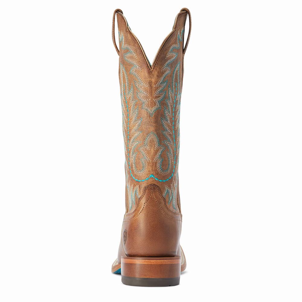 Stivali Western Ariat Frontier Tilly Donna Marroni | IT704TFIC