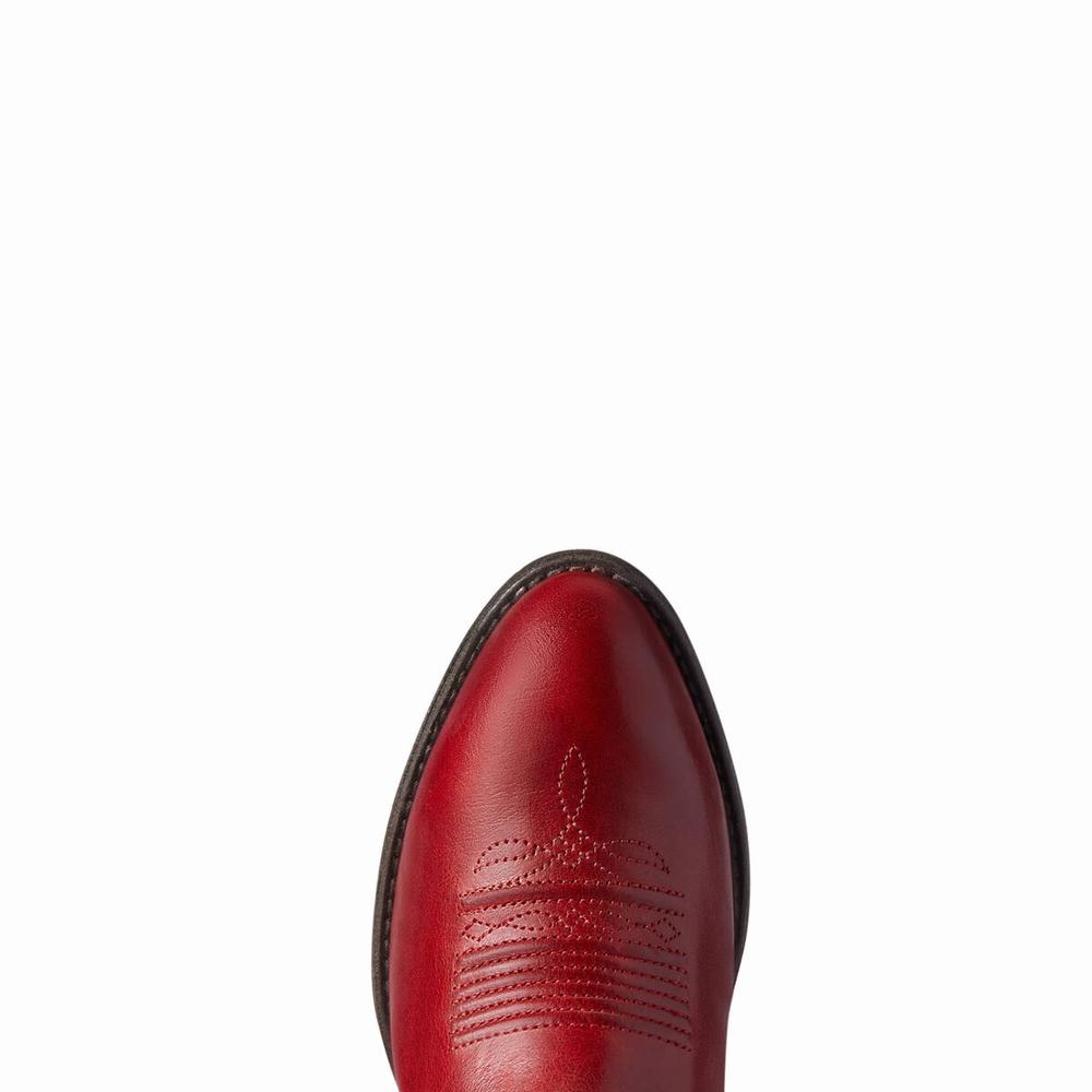 Stivali Western Ariat Heritage R Punta Donna Rosse | IT138XVKE