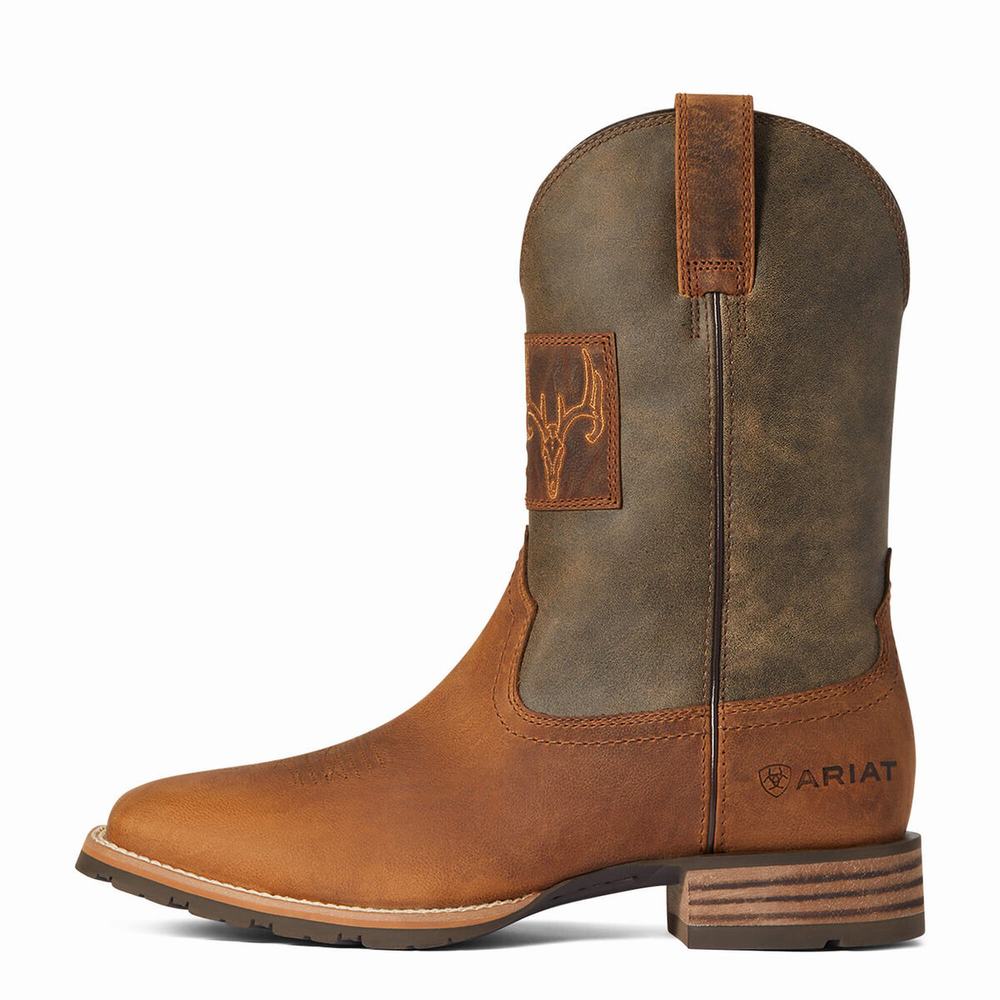 Stivali Western Ariat Ibrido Patriot Country Uomo Marroni | IT802NSGQ