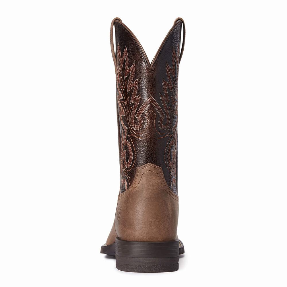 Stivali Western Ariat Layton Uomo Marroni | IT965NTJU