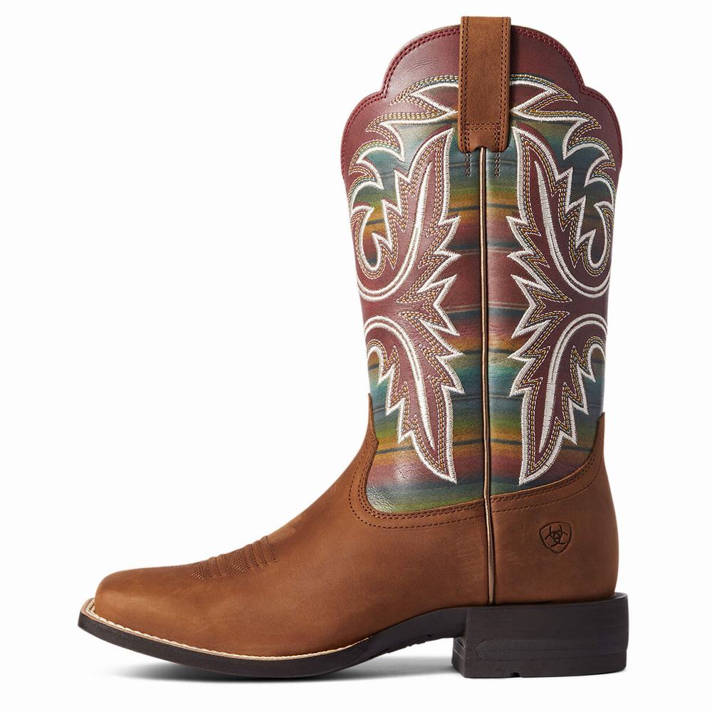 Stivali Western Ariat Lonestar Donna Marroni | IT813KWQN