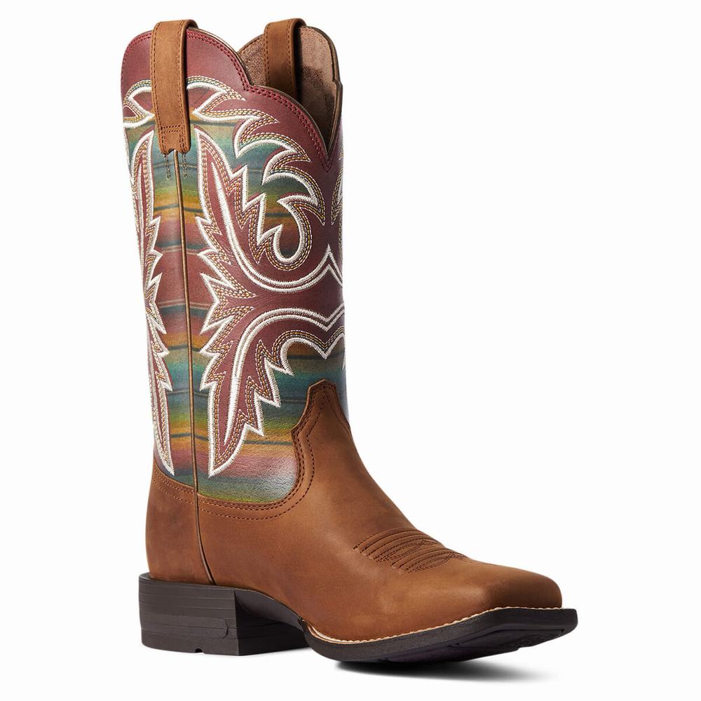 Stivali Western Ariat Lonestar Donna Marroni | IT813KWQN