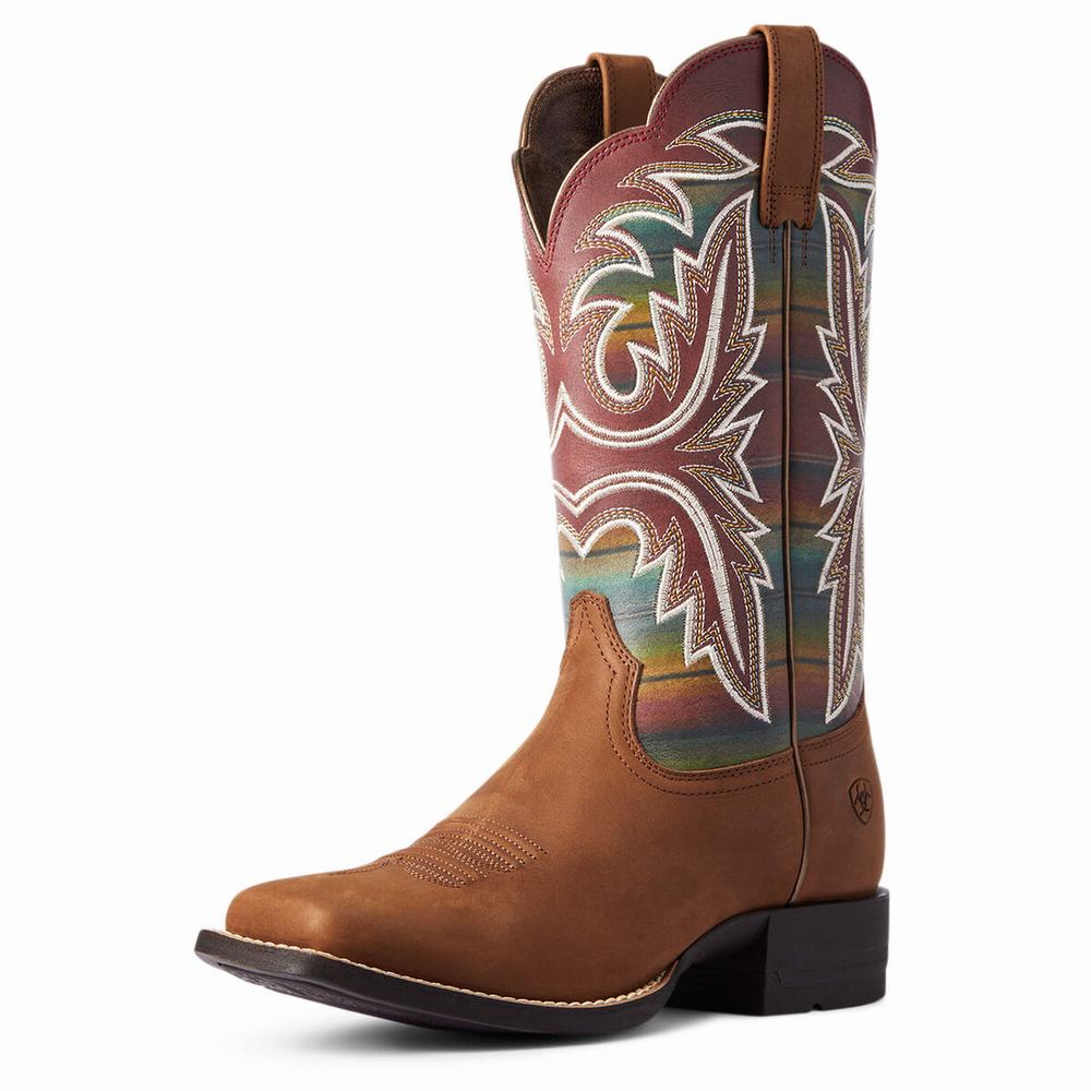 Stivali Western Ariat Lonestar Donna Marroni | IT813KWQN