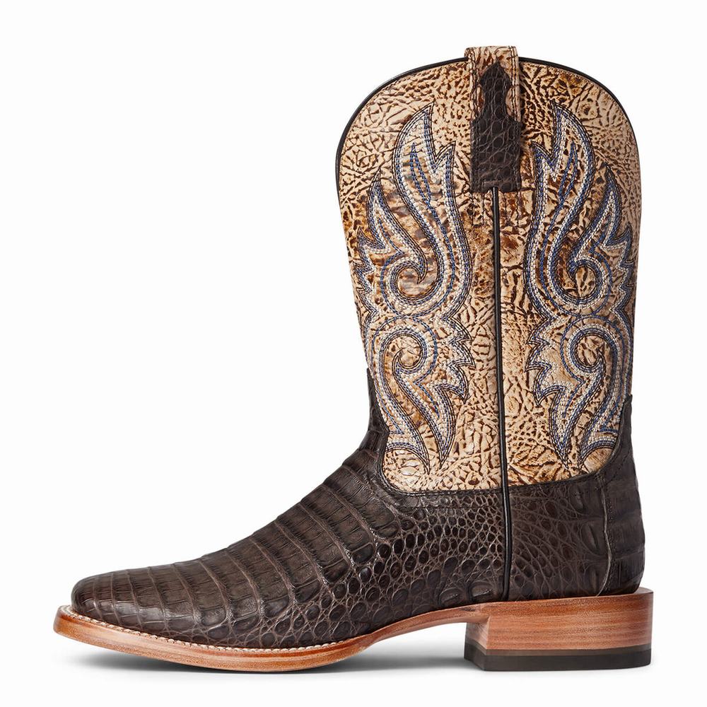 Stivali Western Ariat Relentless Denton Uomo Cioccolato | IT720CYOI