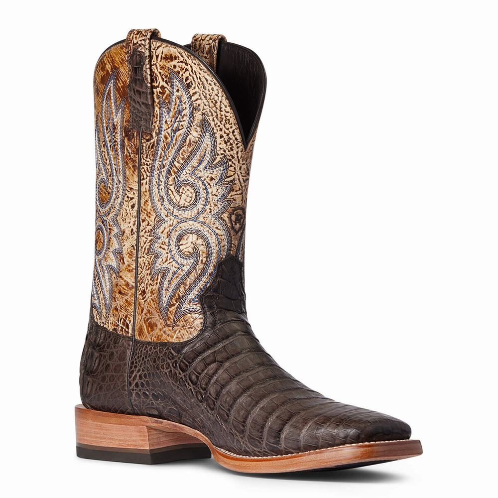 Stivali Western Ariat Relentless Denton Uomo Cioccolato | IT720CYOI