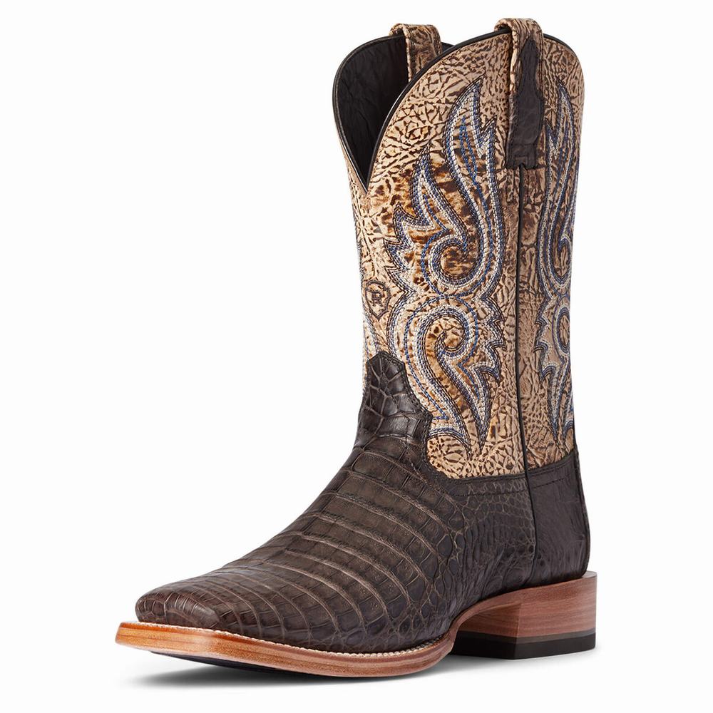 Stivali Western Ariat Relentless Denton Uomo Cioccolato | IT720CYOI