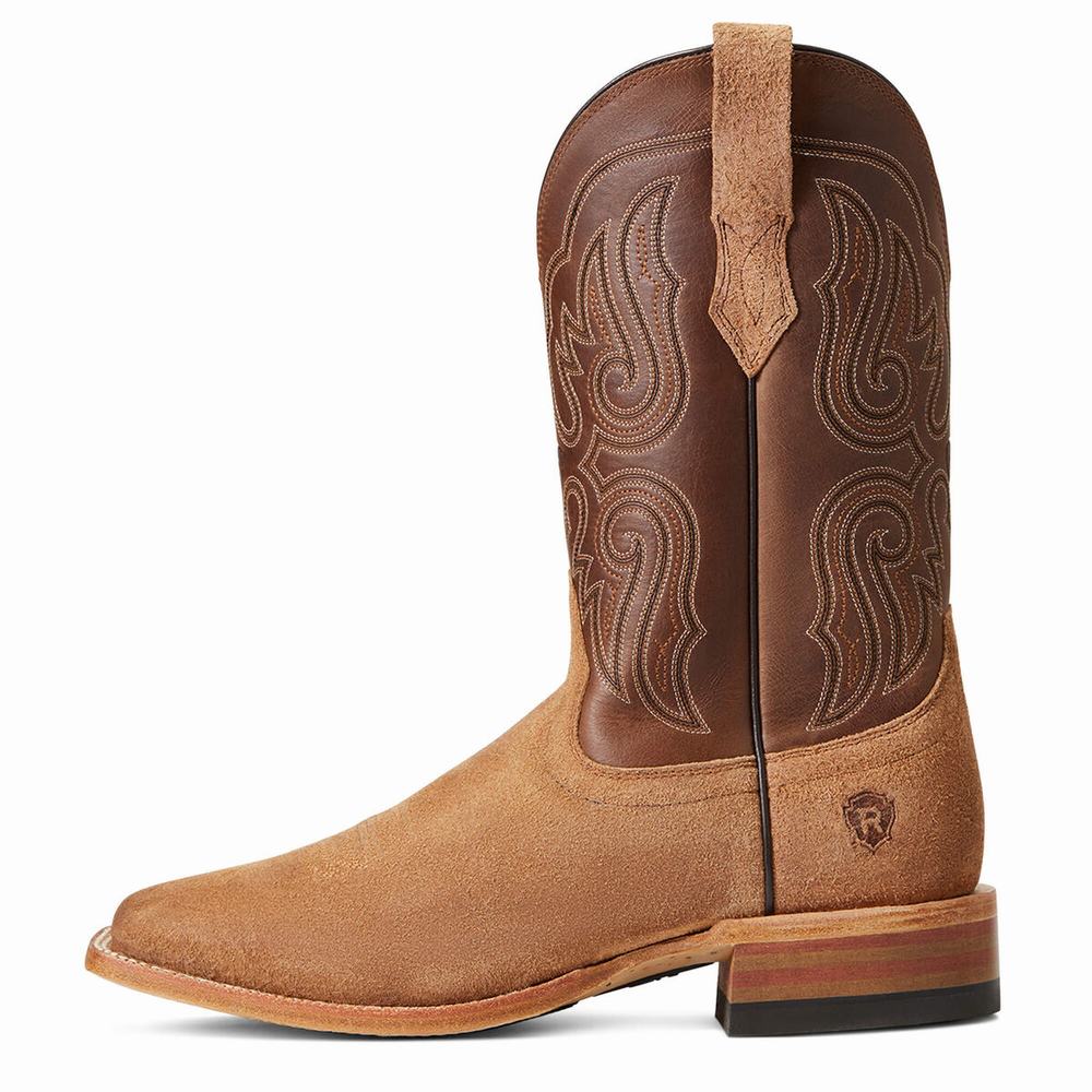 Stivali Western Ariat Relentless Sic 'Em Uomo Marroni | IT248JEAK