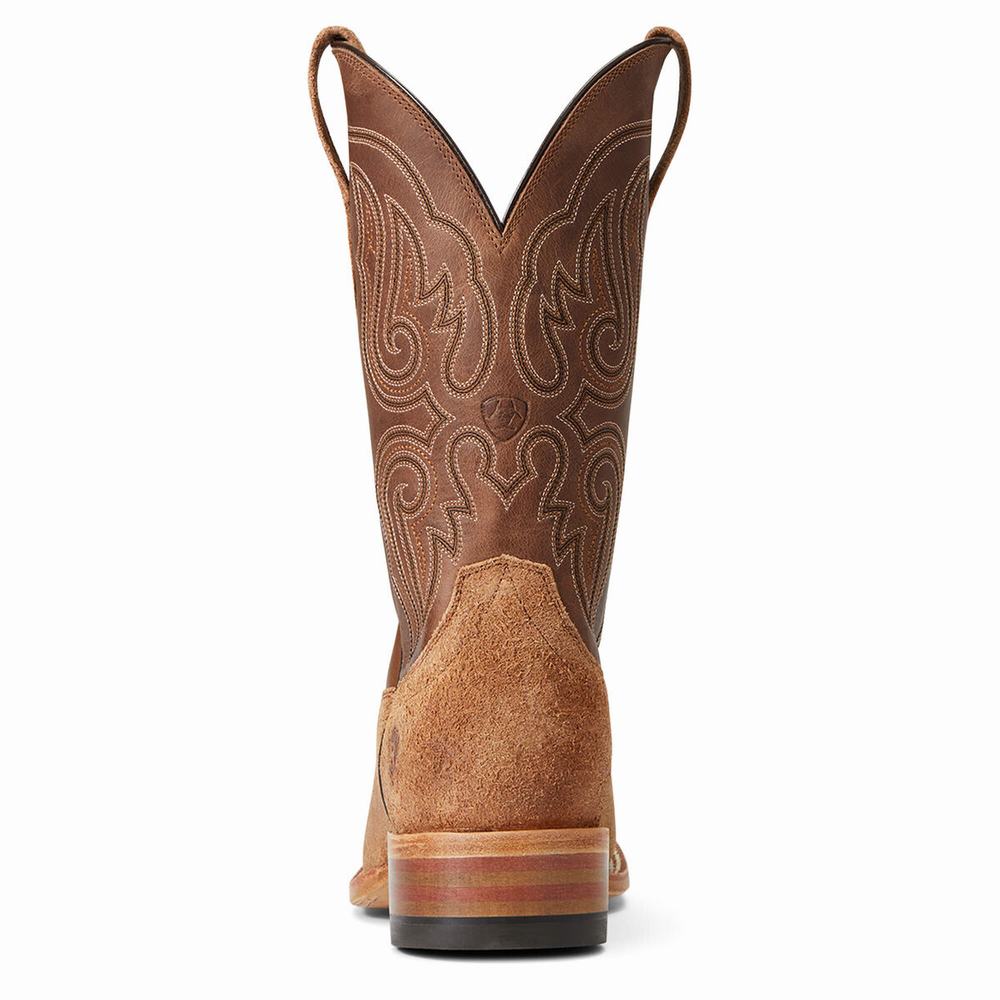 Stivali Western Ariat Relentless Sic 'Em Uomo Marroni | IT248JEAK