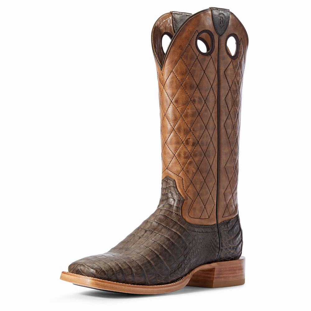 Stivali Western Ariat Relentless Winner\'s Circle Uomo Cioccolato | IT405OPGR