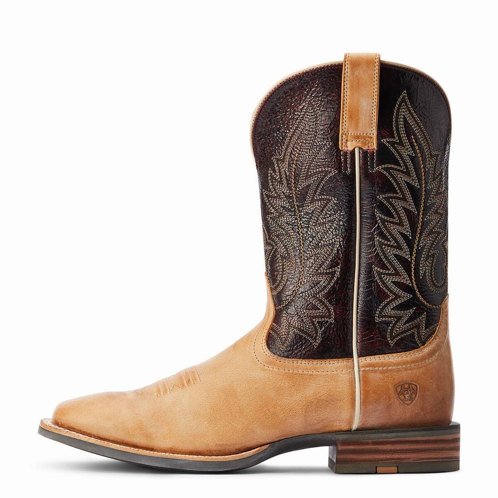 Stivali Western Ariat Ridin High Uomo Marroni | IT283HBWX