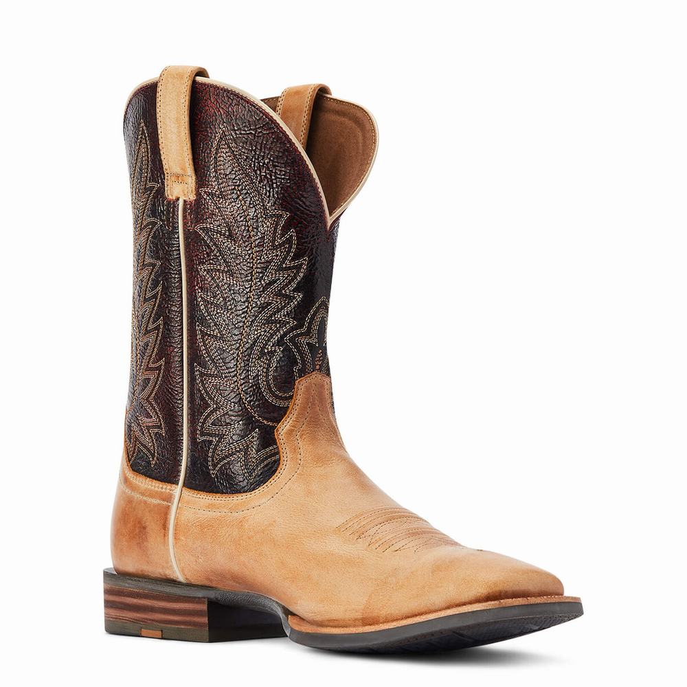 Stivali Western Ariat Ridin High Uomo Marroni | IT283HBWX