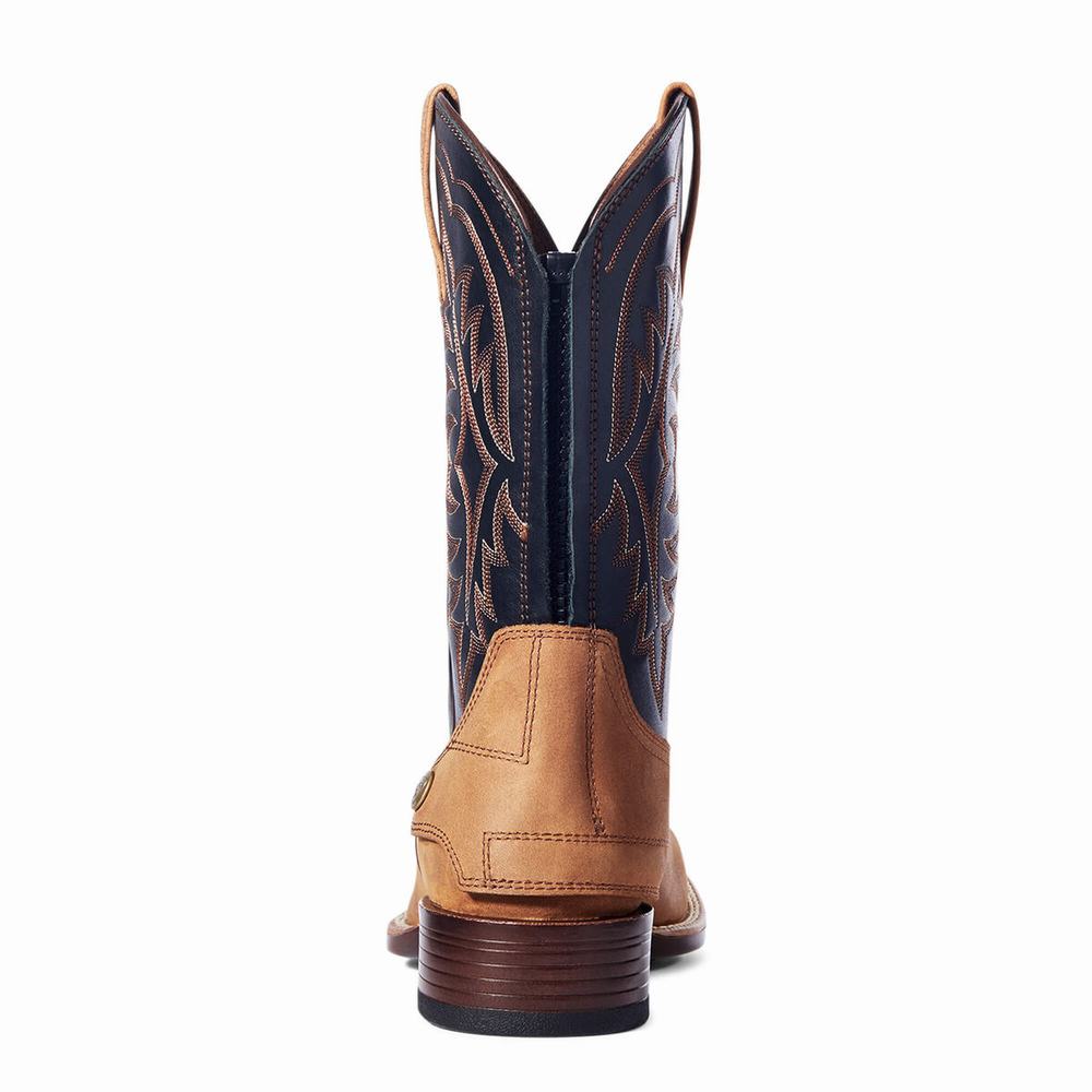 Stivali Western Ariat Ryden Ultra EZ Zip Uomo Marroni | IT831YRJO