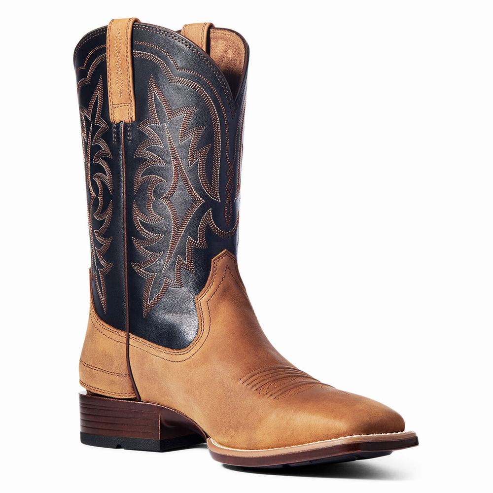 Stivali Western Ariat Ryden Ultra EZ Zip Uomo Marroni | IT831YRJO