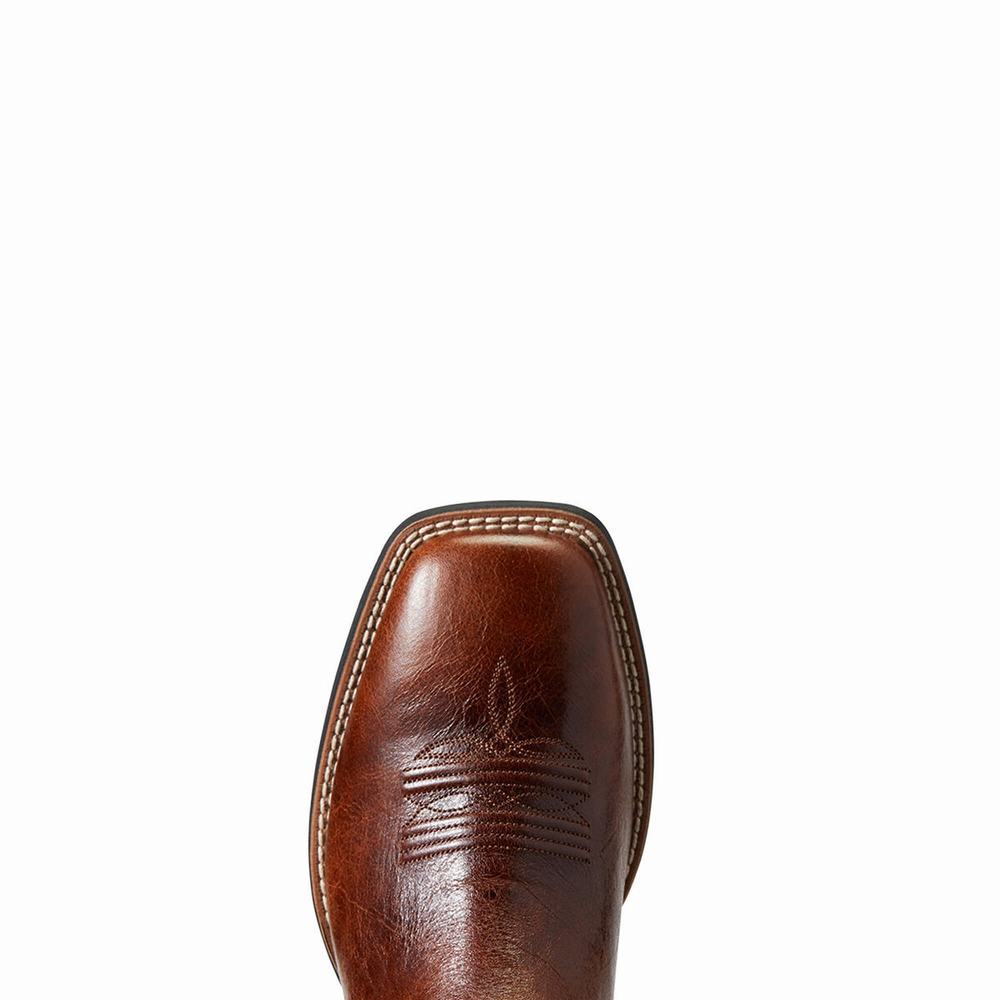 Stivali Western Ariat Sidepass Uomo Marroni | IT905VFZO