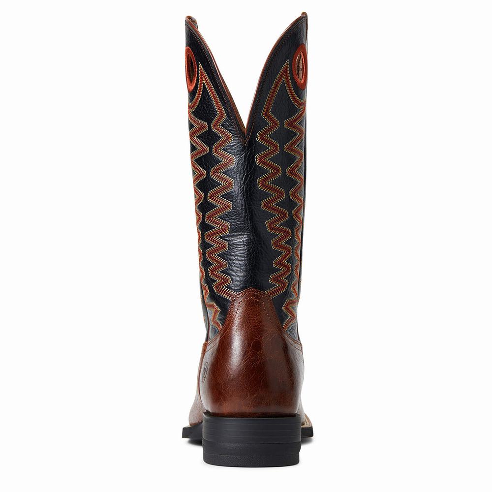 Stivali Western Ariat Sidepass Uomo Marroni | IT905VFZO