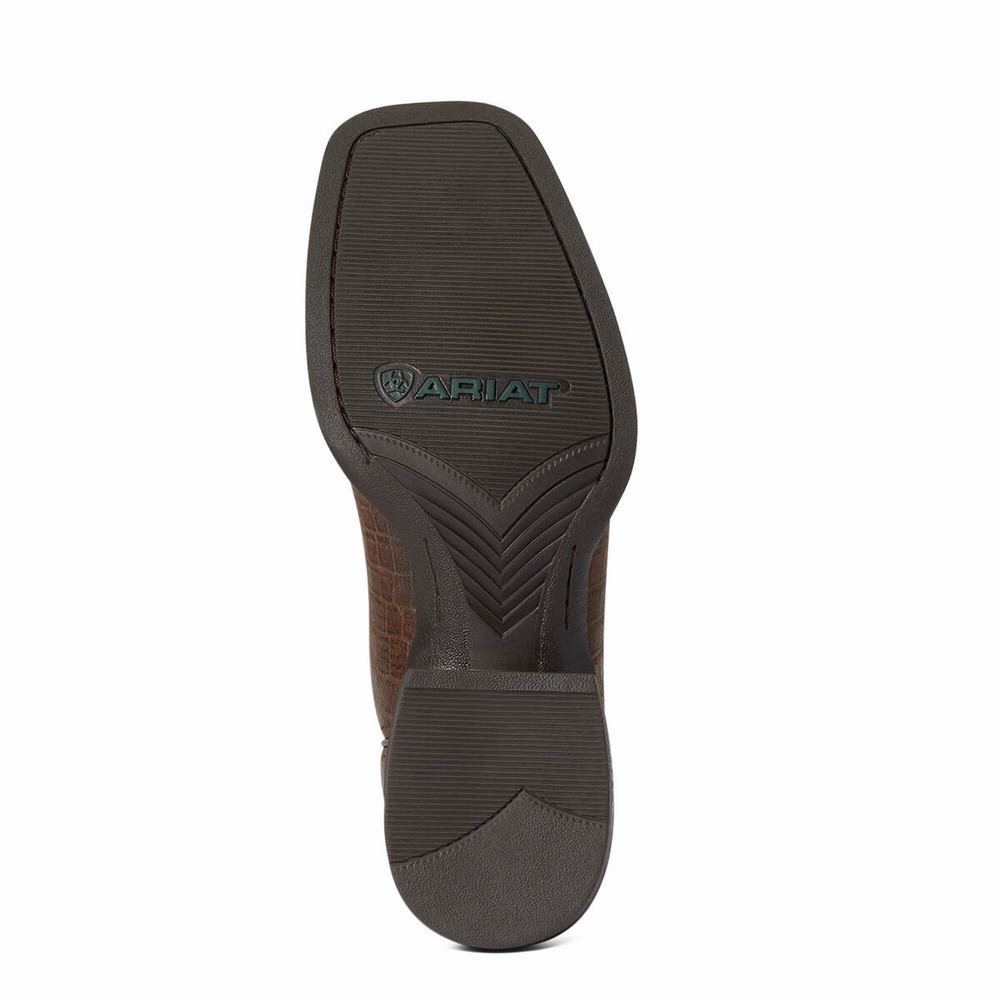 Stivali Western Ariat Sportive Buckout Uomo Cioccolato | IT231GFKR