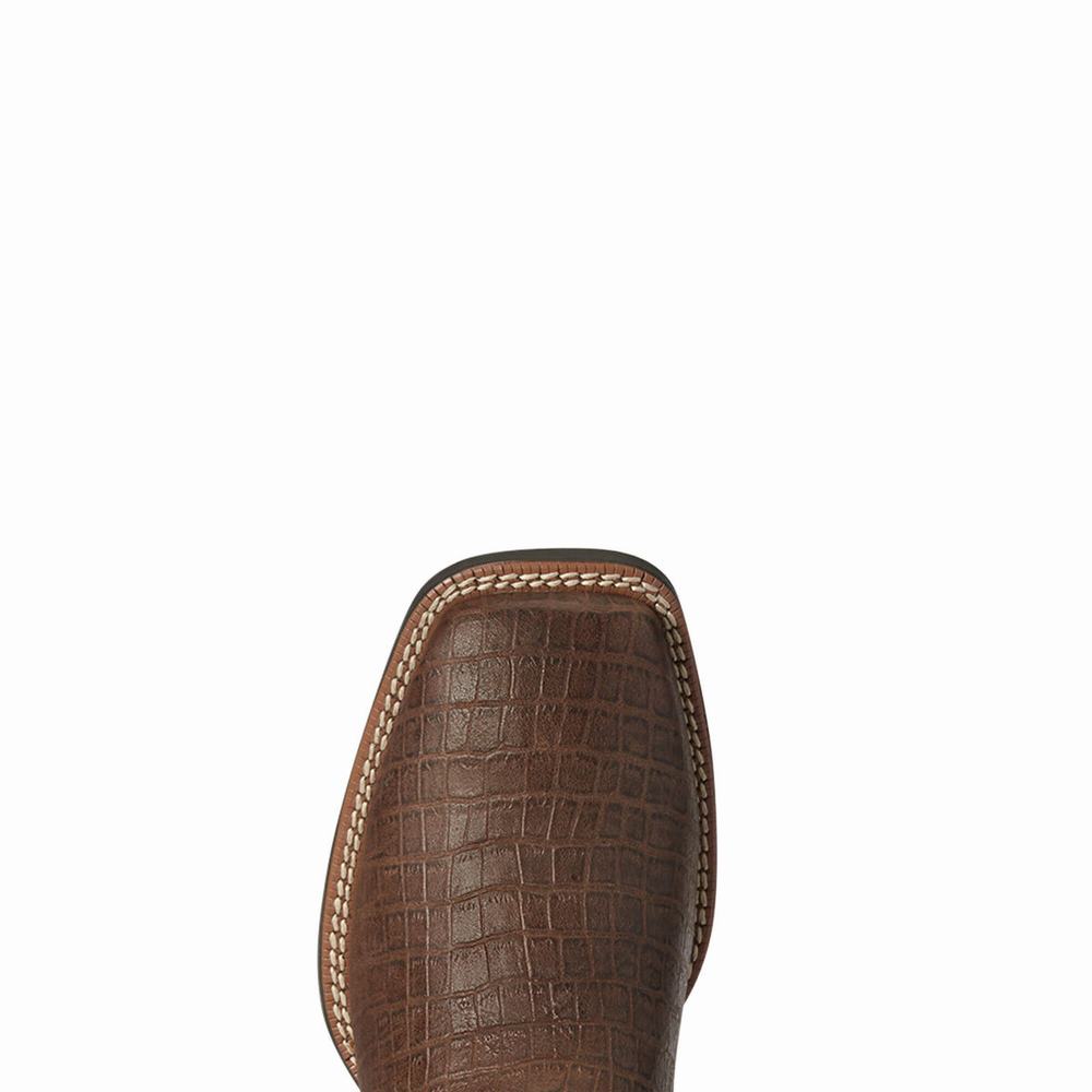 Stivali Western Ariat Sportive Buckout Uomo Cioccolato | IT231GFKR