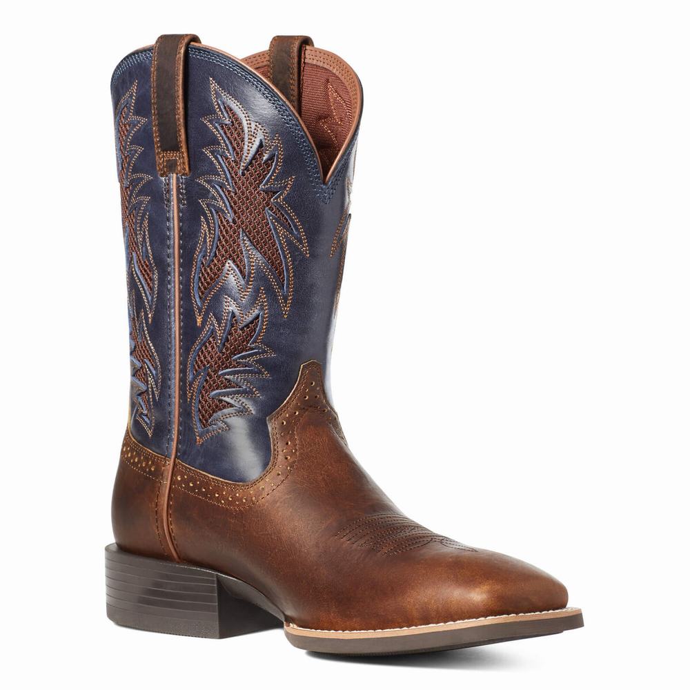 Stivali Western Ariat Sportive Cool VentTEK Uomo Marroni | IT029YNEI