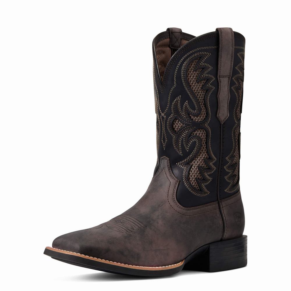 Stivali Western Ariat Sportive Fresco VentTEK Uomo Marroni | IT617QWVD