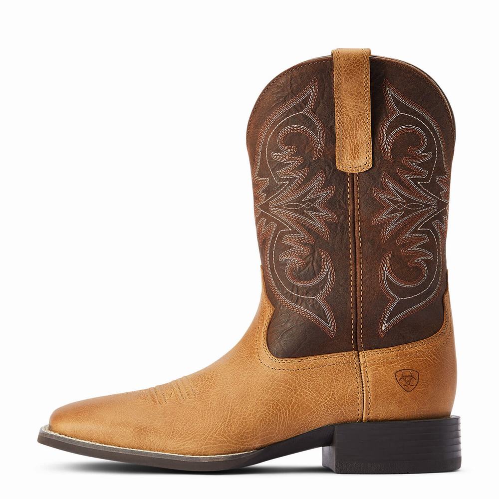 Stivali Western Ariat Sportive Pardner Uomo Marroni | IT459VTGE