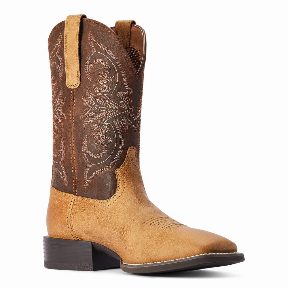 Stivali Western Ariat Sportive Pardner Uomo Marroni | IT459VTGE