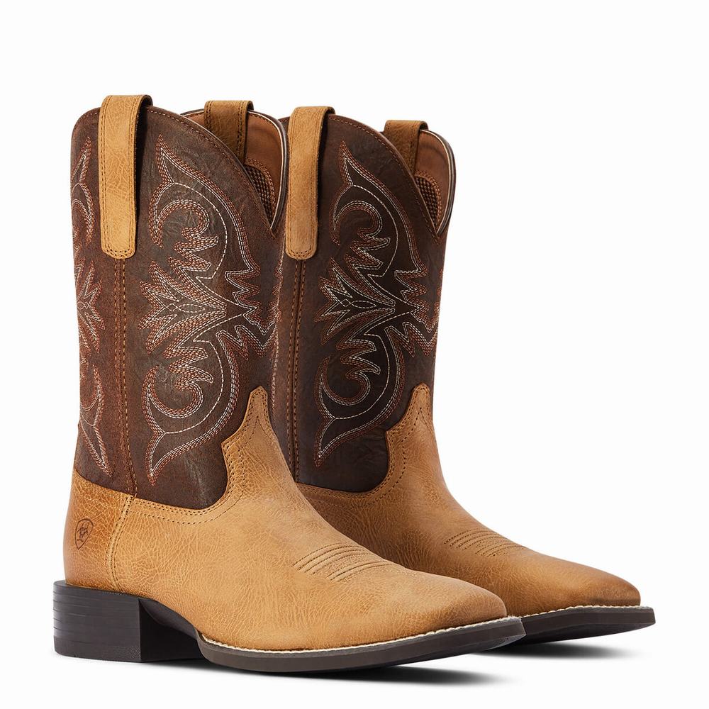 Stivali Western Ariat Sportive Pardner Uomo Marroni | IT459VTGE