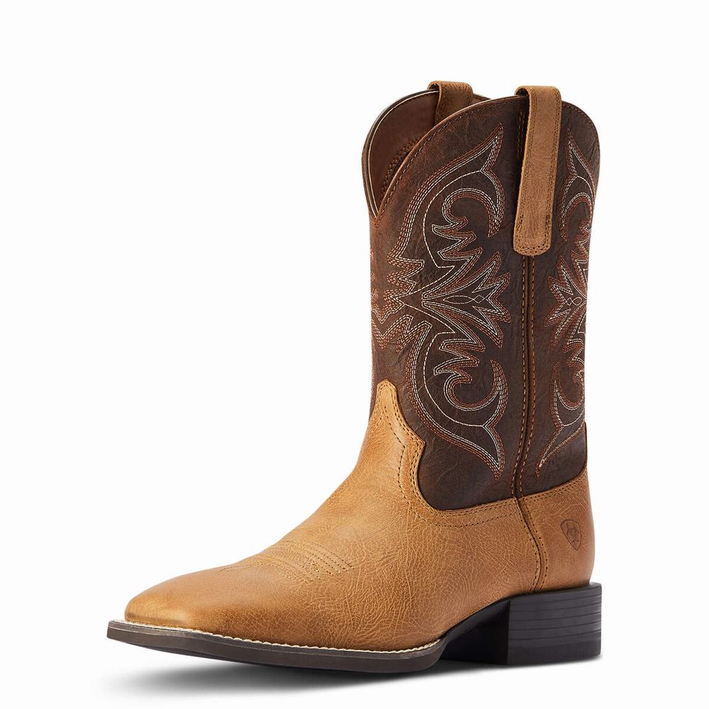 Stivali Western Ariat Sportive Pardner Uomo Marroni | IT459VTGE