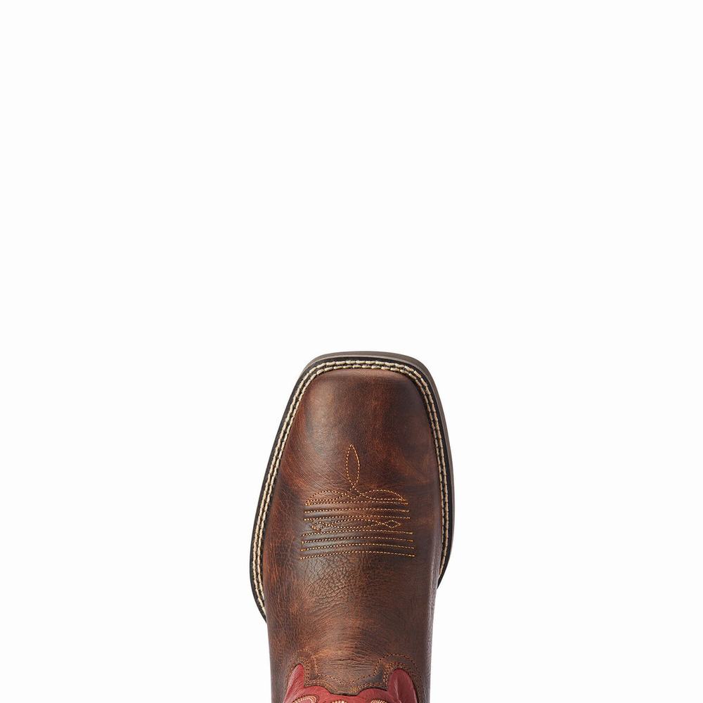 Stivali Western Ariat Sportive Pardner Uomo Marroni | IT904SZXO